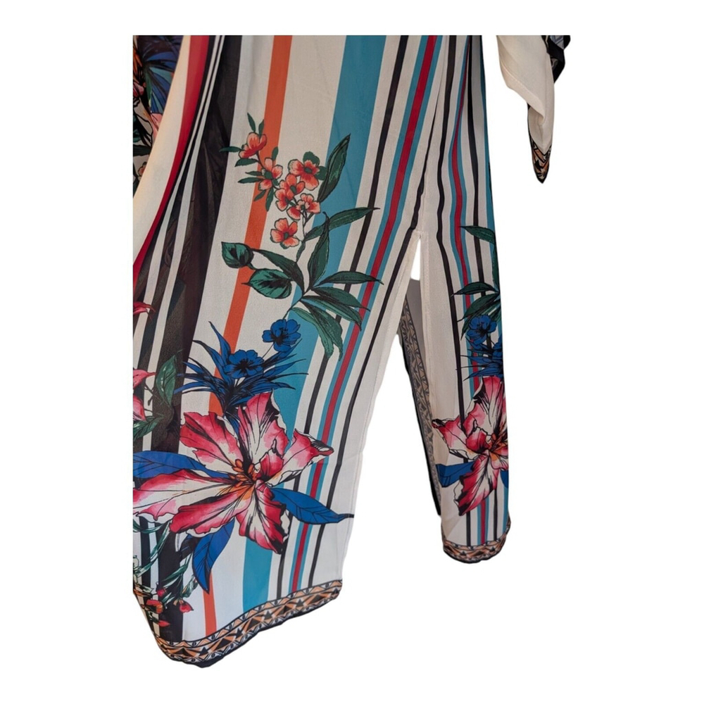 FreeMarket by Flying Tomato Asian Inspired Open Kimono Large - Picture 6 of 10